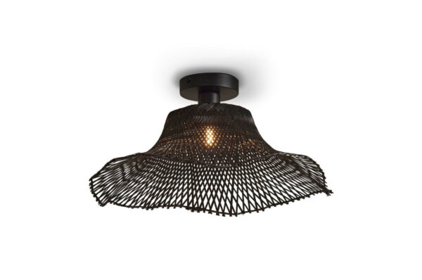 Plafonnier Ibiza en bamboo au design naturel par Good & Mojo