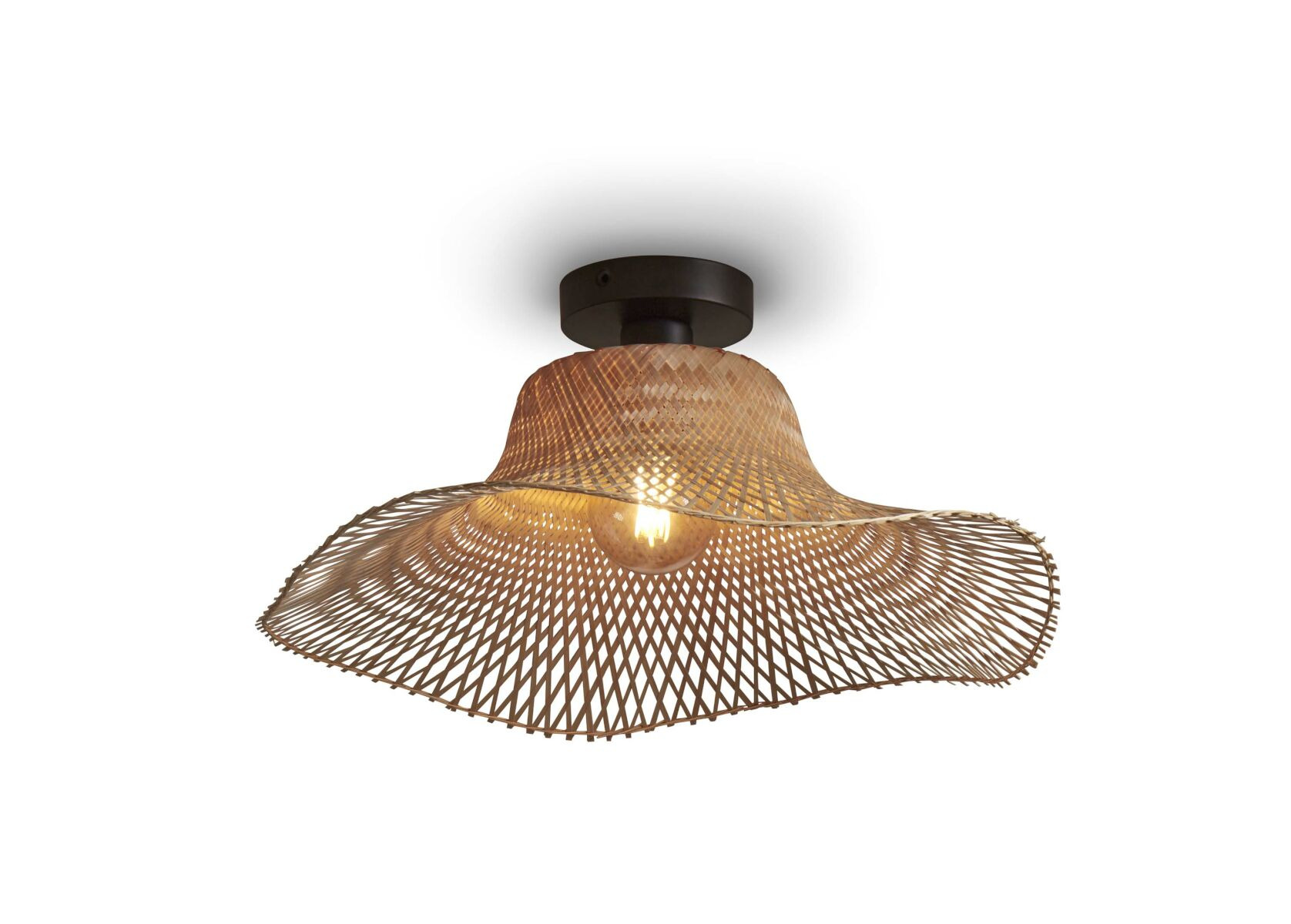 Plafonnier Ibiza en bamboo au design naturel par Good & Mojo Plafonnier Ibiza en bamboo au design naturel par Good & Mojo