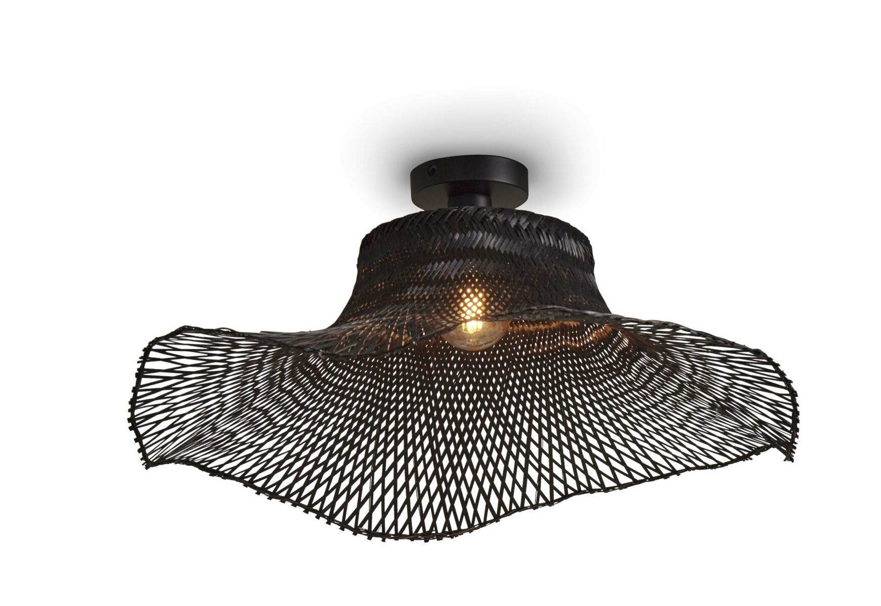 Plafonnier Ibiza en bamboo au design naturel par Good & Mojo Plafonnier Ibiza en bamboo au design naturel par Good & Mojo