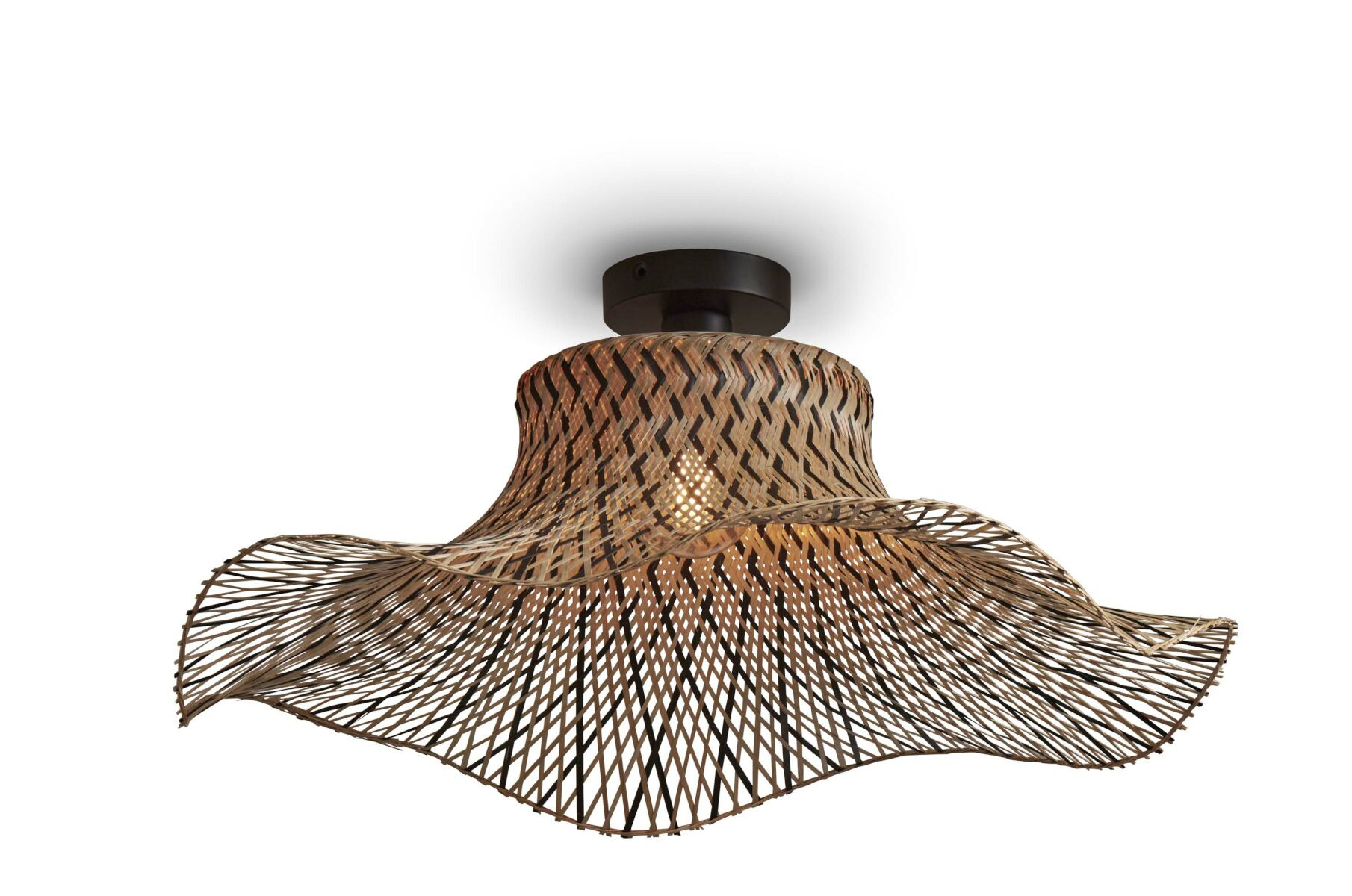 Plafonnier Ibiza en bamboo au design naturel par Good & Mojo Plafonnier Ibiza en bamboo au design naturel par Good & Mojo