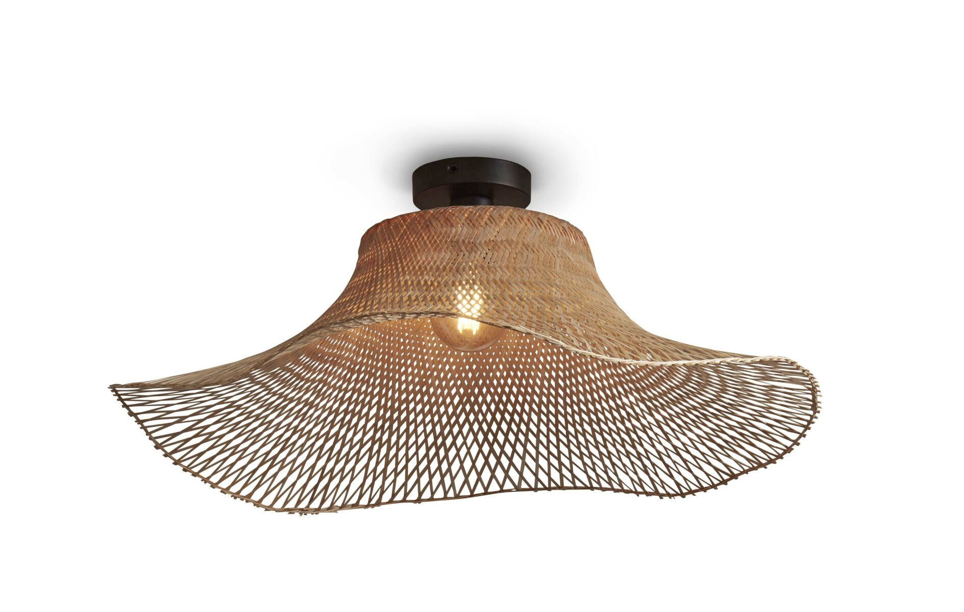 Plafonnier Ibiza en bamboo au design naturel par Good & Mojo Plafonnier Ibiza en bamboo au design naturel par Good & Mojo
