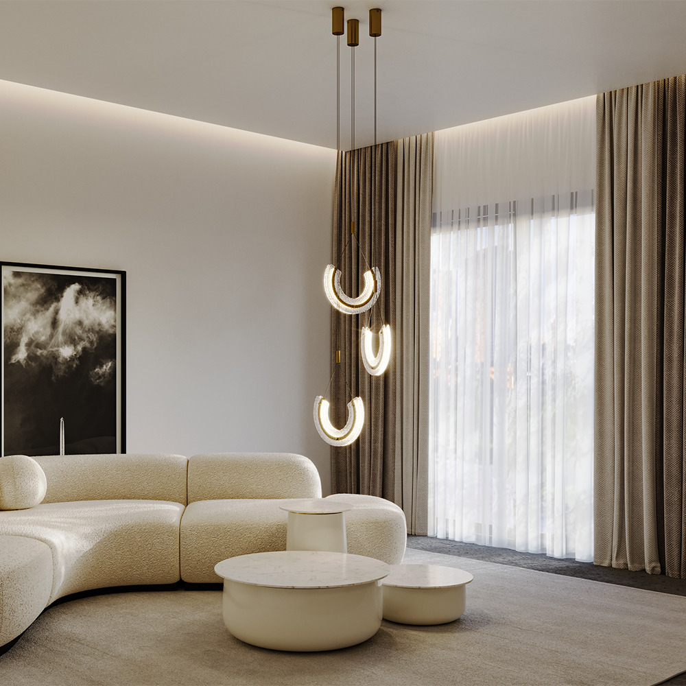 Suspension Maya en verre au design vintage par Maytoni