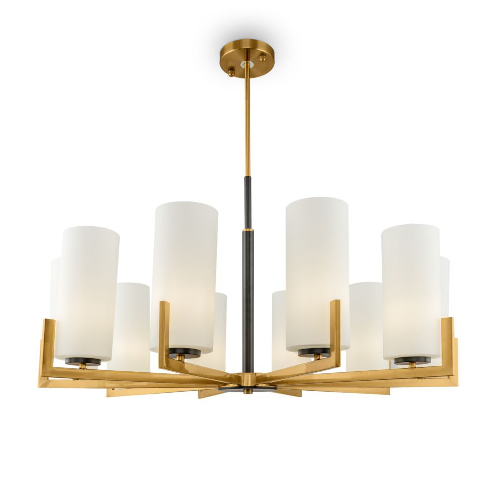 Suspension Fortano en métal et verre au design vintage par Maytoni