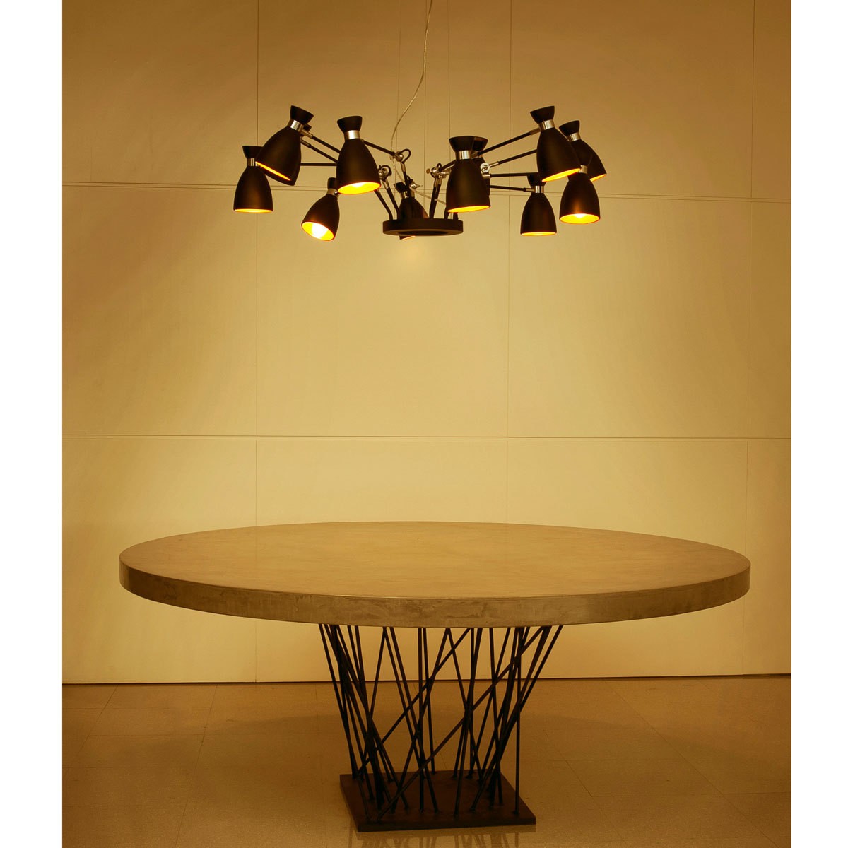 Suspension Old school au design vintage et retro