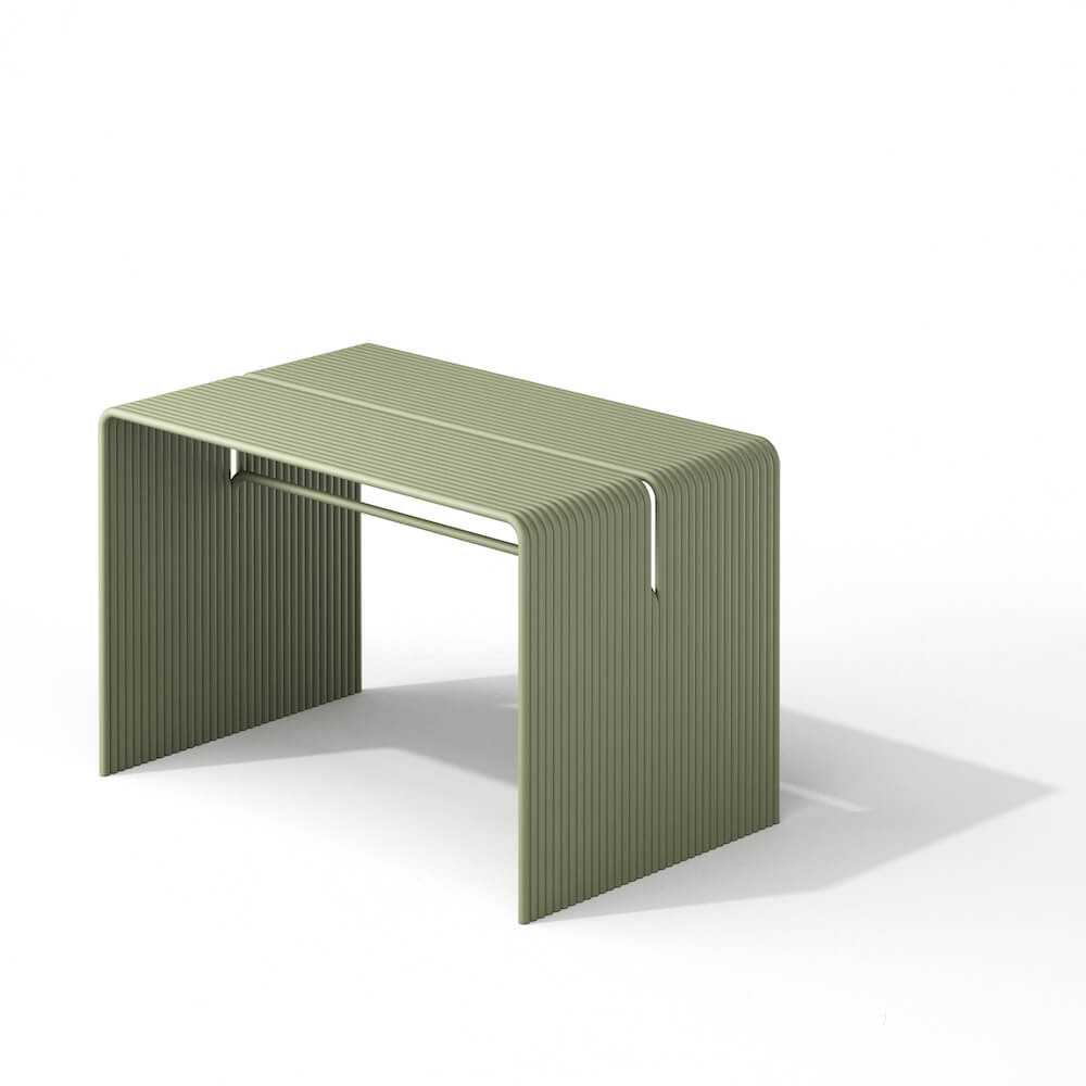 Table extérieur Tube en aluminium par Rostyslav Sorokovyi x Joyf Design
