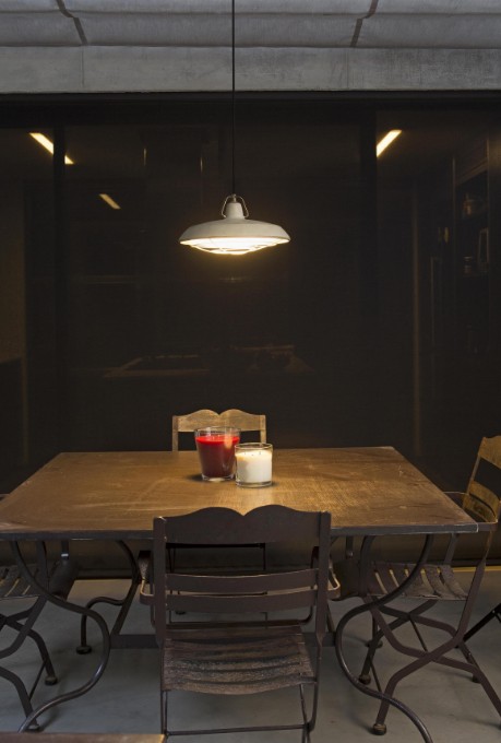 Suspension Atelier LED au design vintage et retro