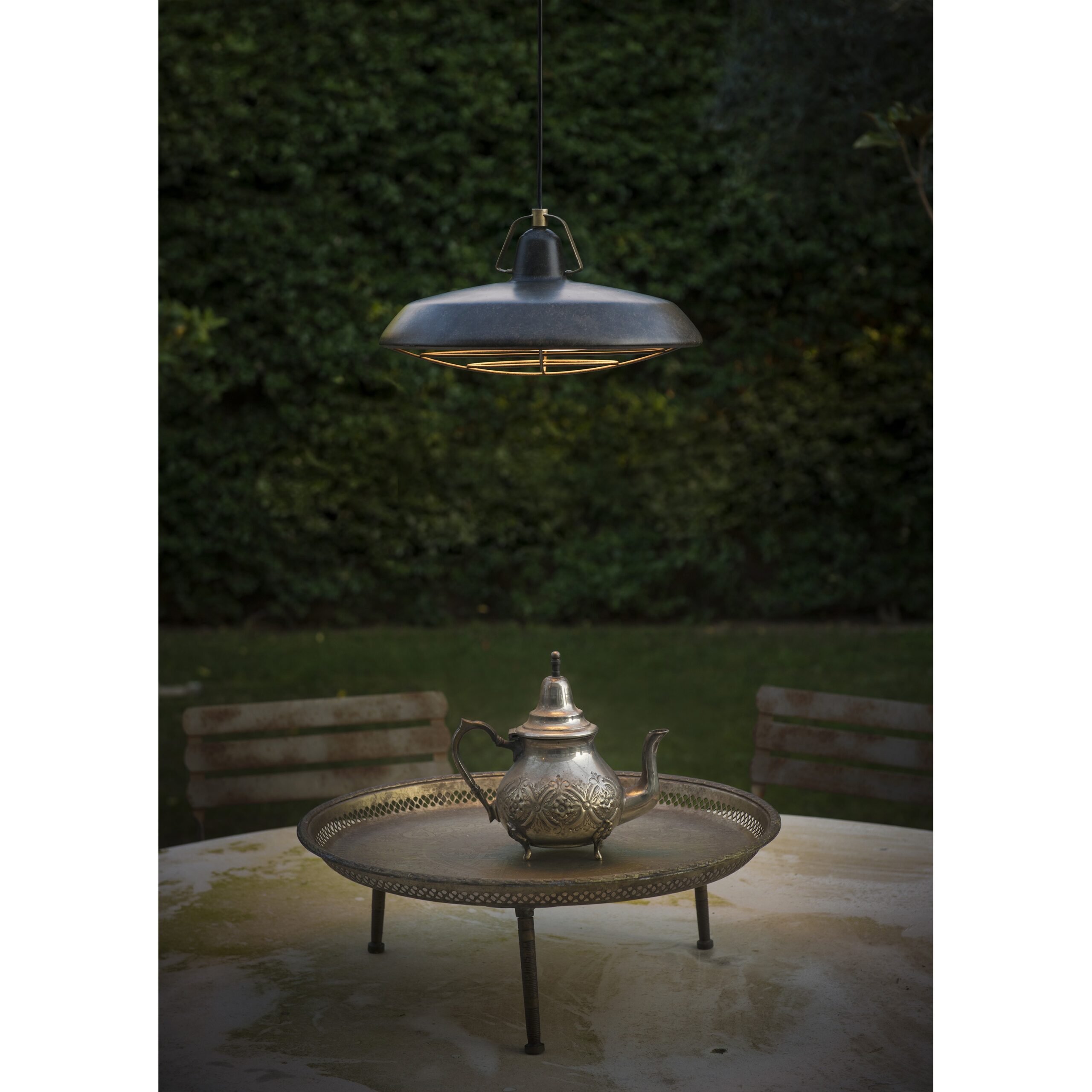 Suspension Atelier LED au design vintage et retro Suspension Atelier LED au design vintage et retro
