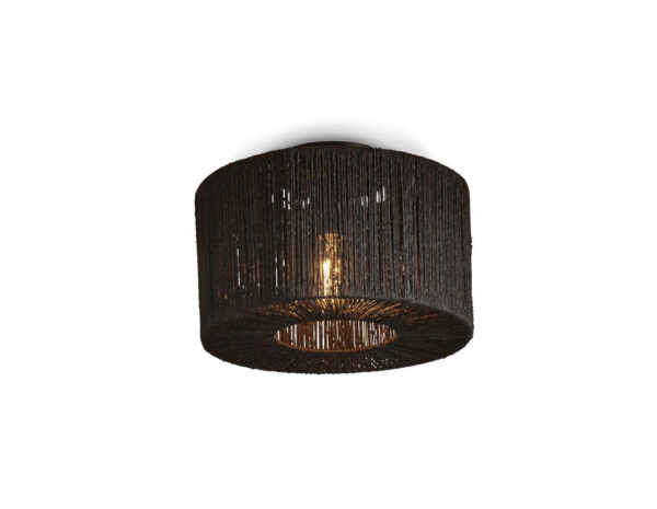 Plafonnier Iguazu Mini en jute au design naturel par Good & Mojo