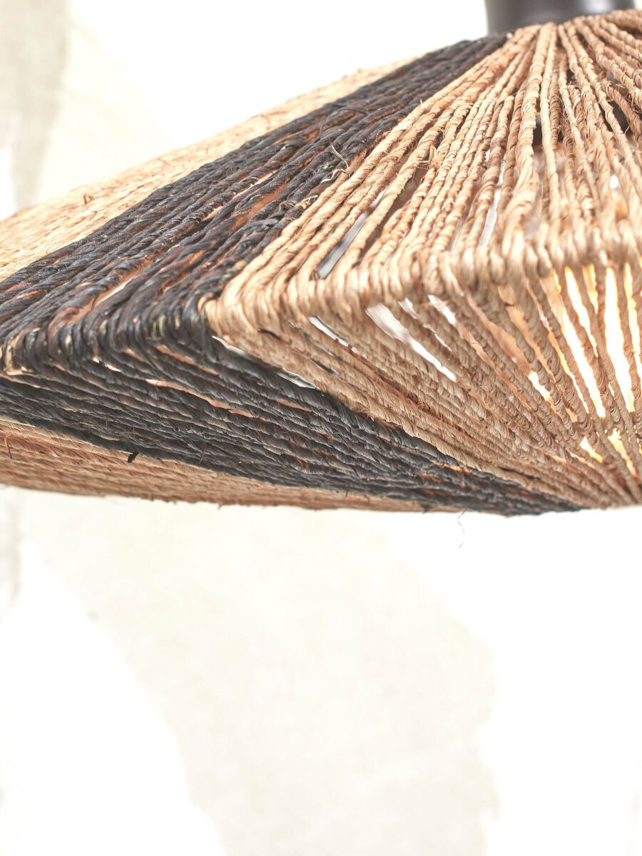 Plafonnier Iguazu Disc en jute au design naturel par Good & Mojo Plafonnier Iguazu Disc en jute au design naturel par Good & Mojo