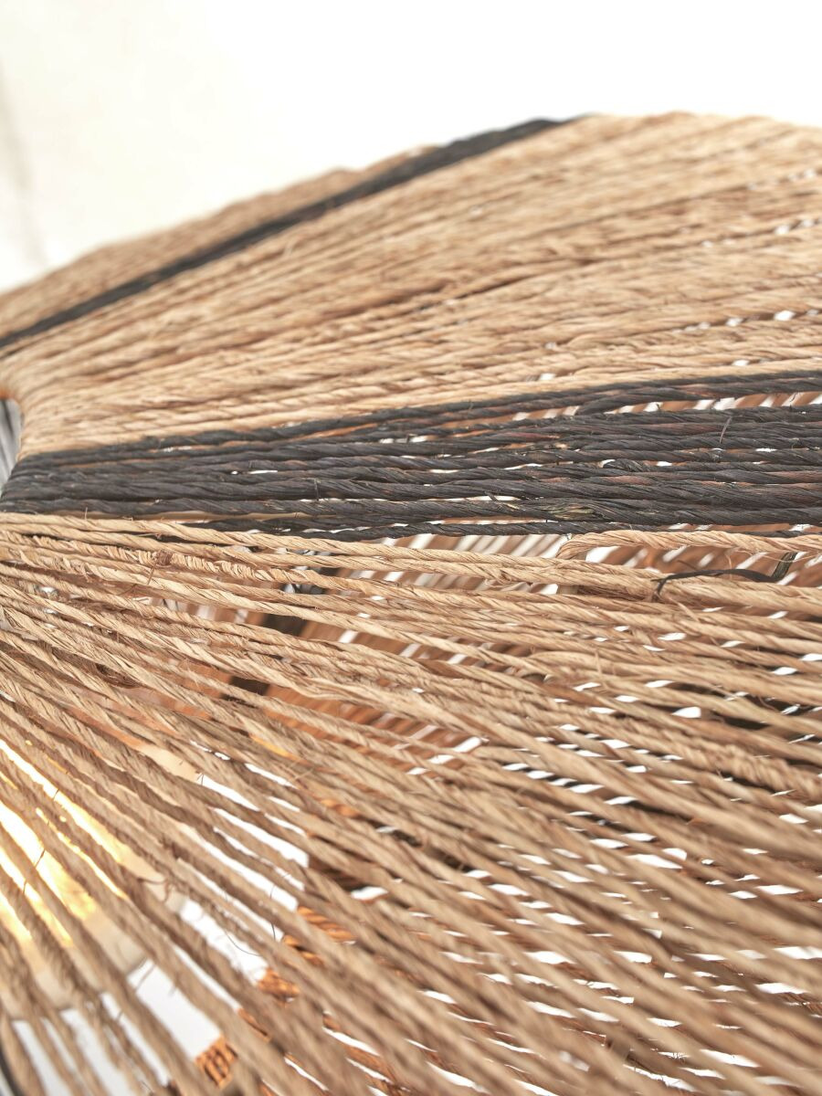Plafonnier Iguazu Disc en jute au design naturel par Good & Mojo Plafonnier Iguazu Disc en jute au design naturel par Good & Mojo
