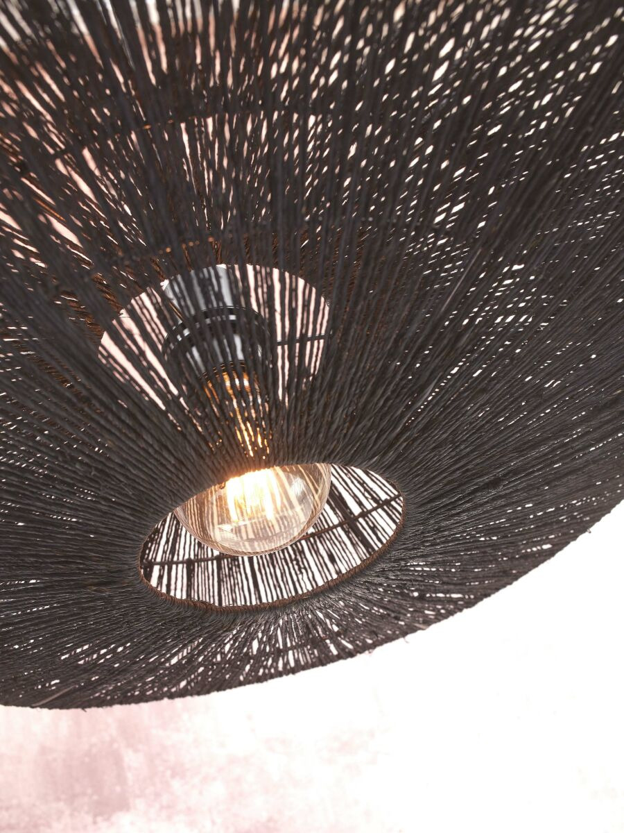 Suspension Iguazu Disc en jute au design naturel par Good & Mojo Suspension Iguazu Disc en jute au design naturel par Good & Mojo
