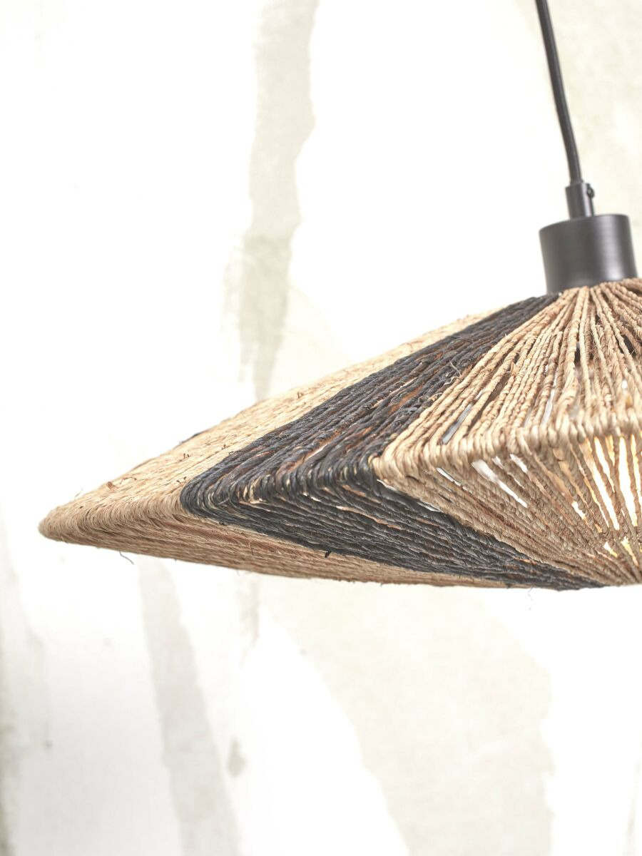 Suspension Iguazu Disc en jute au design naturel par Good & Mojo Suspension Iguazu Disc en jute au design naturel par Good & Mojo