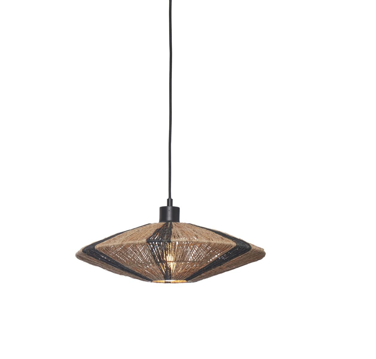 Suspension Iguazu Disc en jute au design naturel par Good & Mojo Suspension Iguazu Disc en jute au design naturel par Good & Mojo