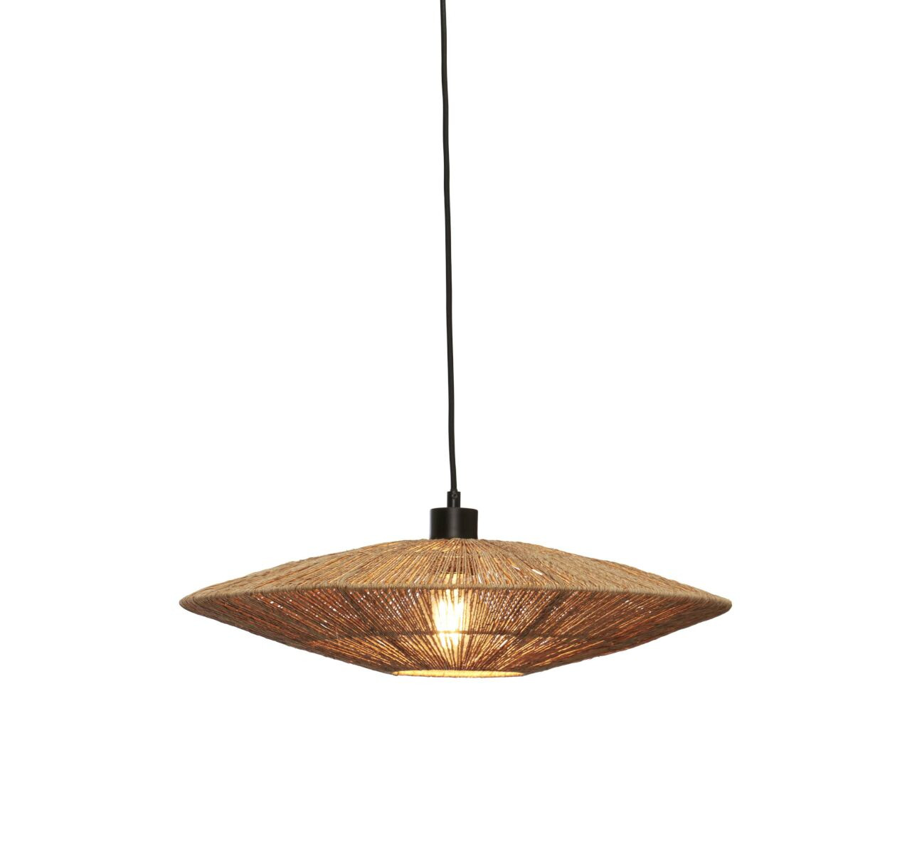 Suspension Iguazu Disc en jute au design naturel par Good & Mojo Suspension Iguazu Disc en jute au design naturel par Good & Mojo