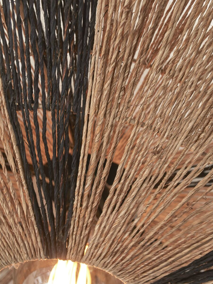 Applique Iguazu Disc en jute au design naturel par Good & Mojo Applique Iguazu Disc en jute au design naturel par Good & Mojo