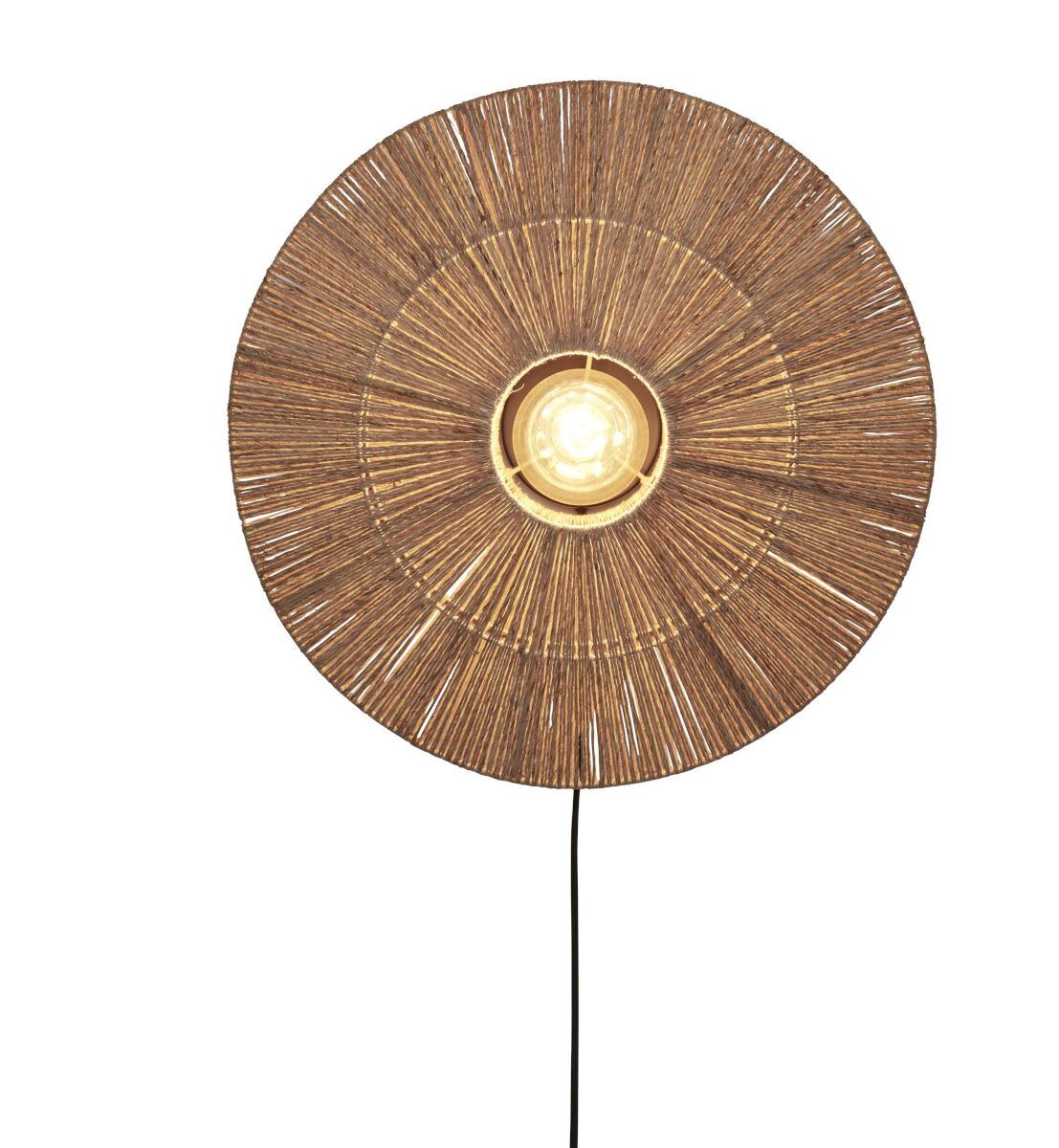 Applique Iguazu Disc en jute au design naturel par Good & Mojo Applique Iguazu Disc en jute au design naturel par Good & Mojo