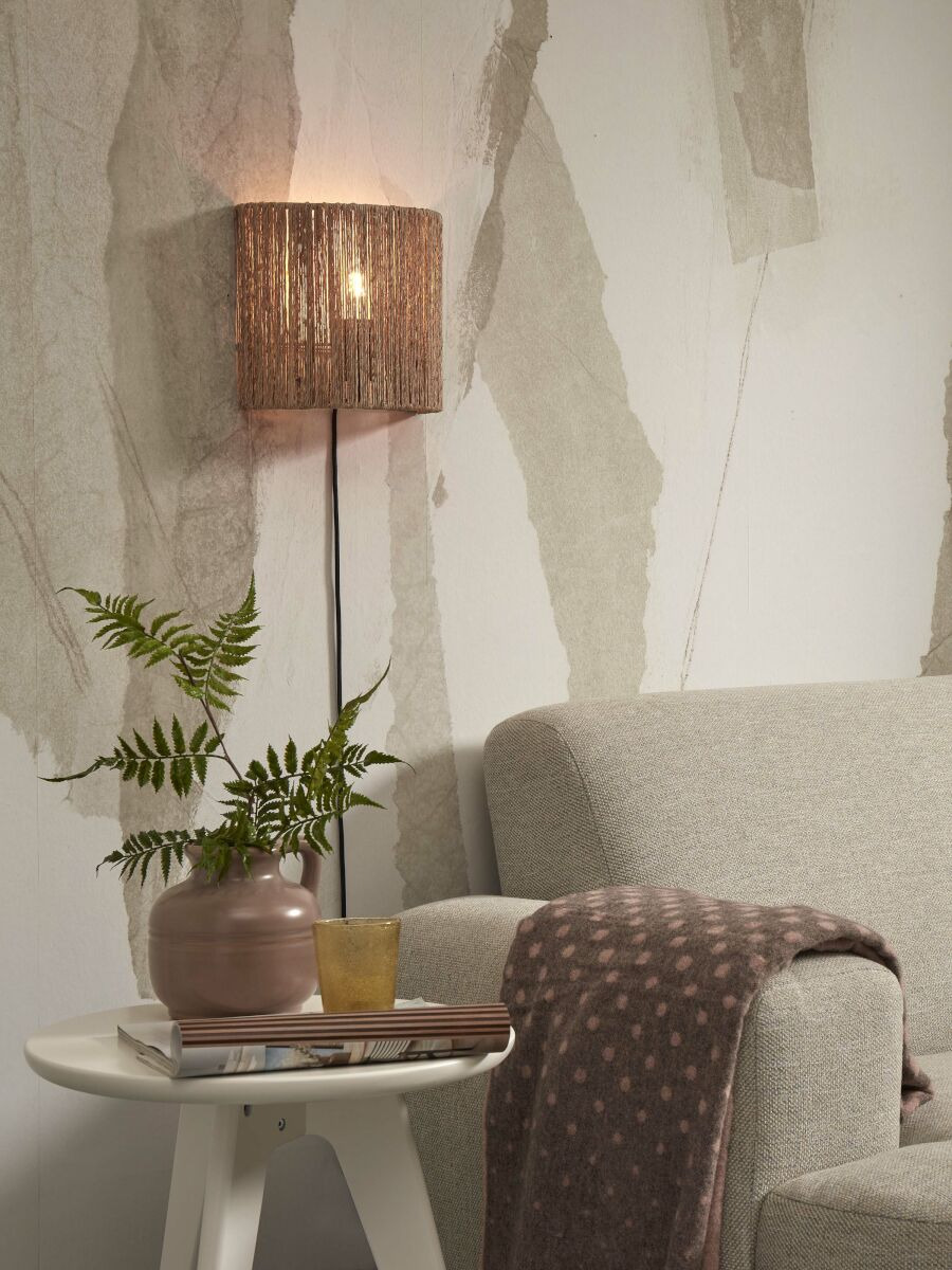 Applique Iguazu New en jute au design naturel par Good & Mojo