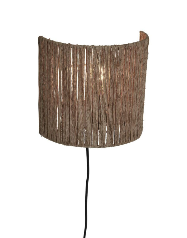 Applique Iguazu New en jute au design naturel par Good & Mojo