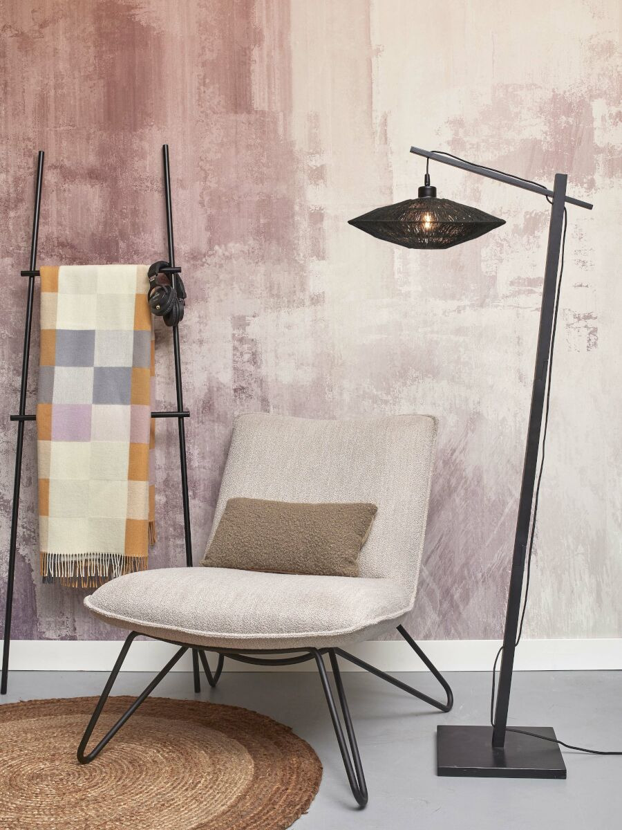 Lampadaire Iguazu Disc en Bambou naturel au design naturel par Good & Mojo Lampadaire Iguazu Disc en Bambou naturel au design naturel par Good & Mojo
