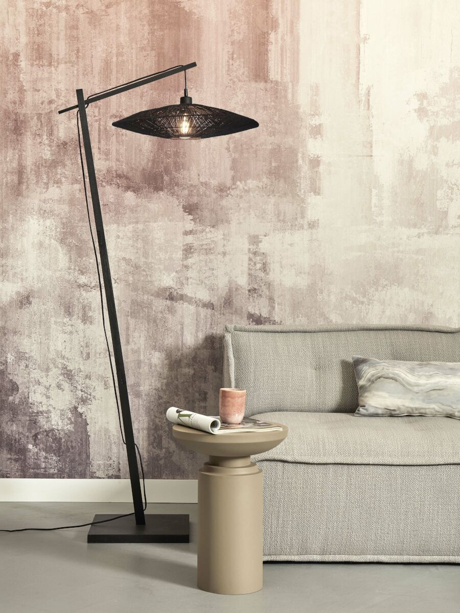 Lampadaire Iguazu Disc en Bambou naturel au design naturel par Good & Mojo Lampadaire Iguazu Disc en Bambou naturel au design naturel par Good & Mojo