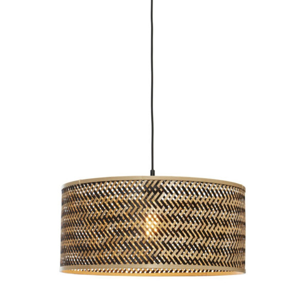 Suspension Java en bamboo au design naturel par Good & Mojo