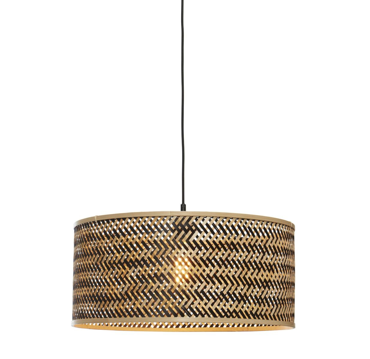 Suspension Java en bamboo au design naturel par Good & Mojo