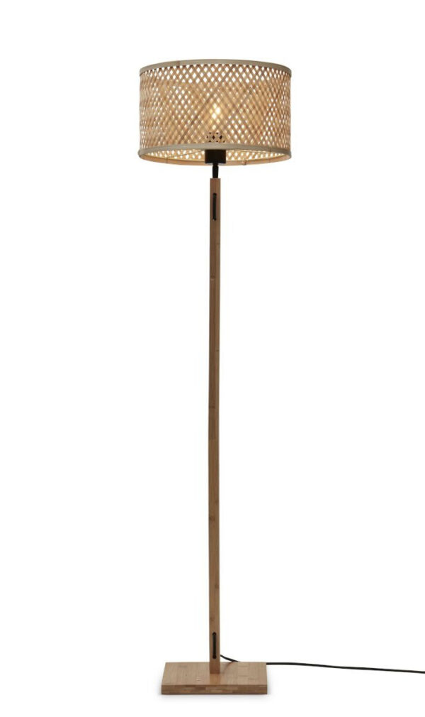 Lampadaire Java FJ en bamboo au design naturel par Good & Mojo