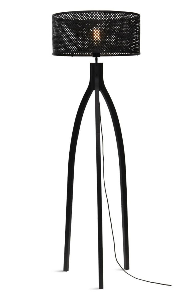 Lampadaire Java AP en bamboo au design naturel par Good & Mojo