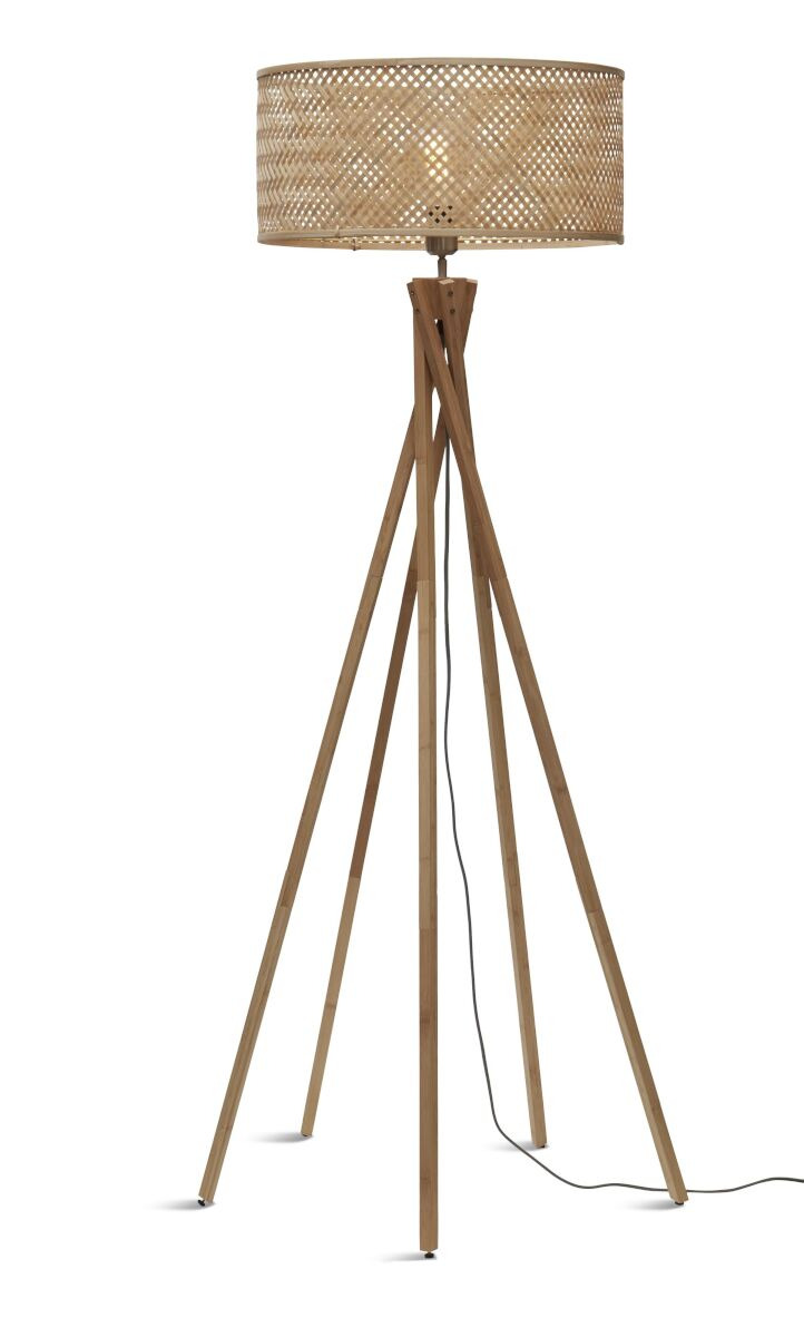 Lampadaire Java KL en bamboo au design naturel par Good & Mojo Lampadaire Java KL en bamboo au design naturel par Good & Mojo