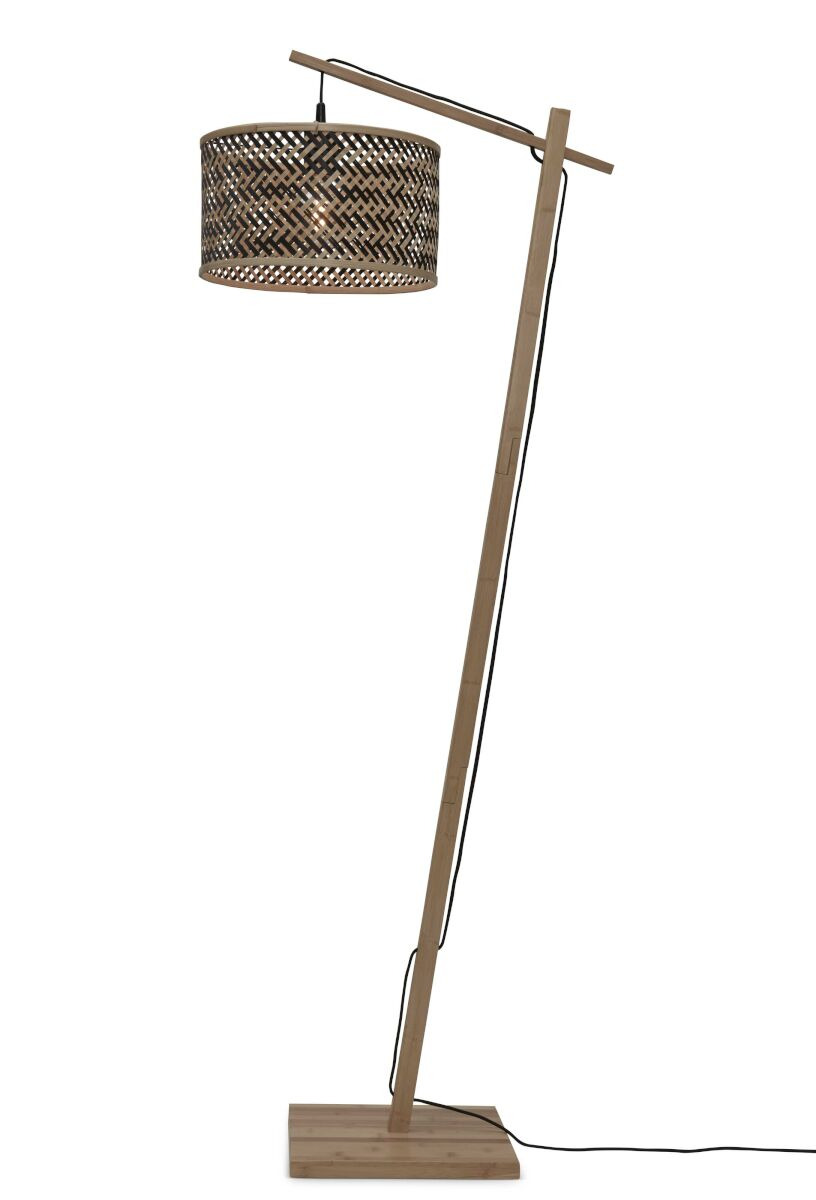 Lampadaire Java Small AD en bamboo au design naturel par Good & Mojo