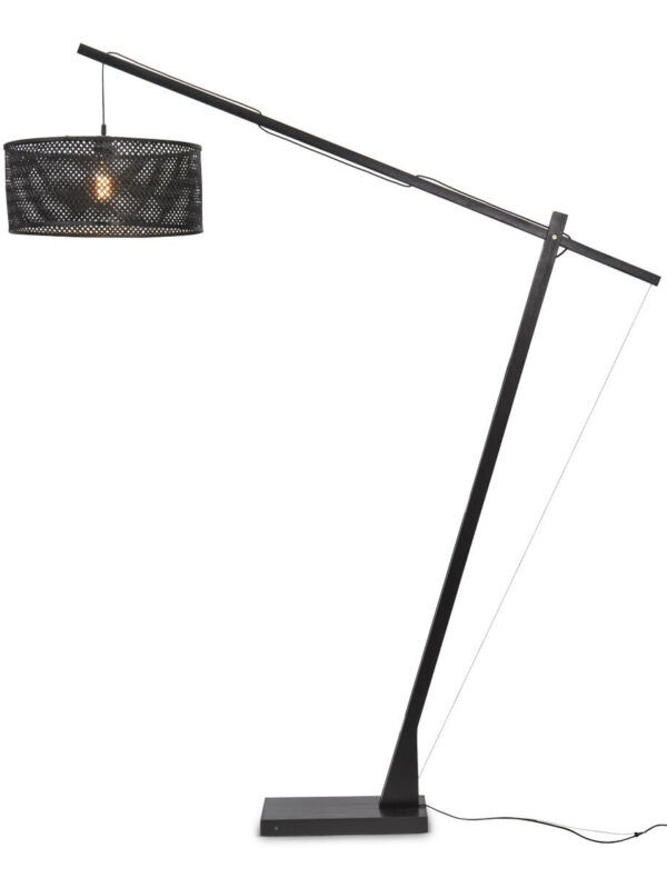 Lampadaire Java MB en bamboo au design naturel par Good & Mojo