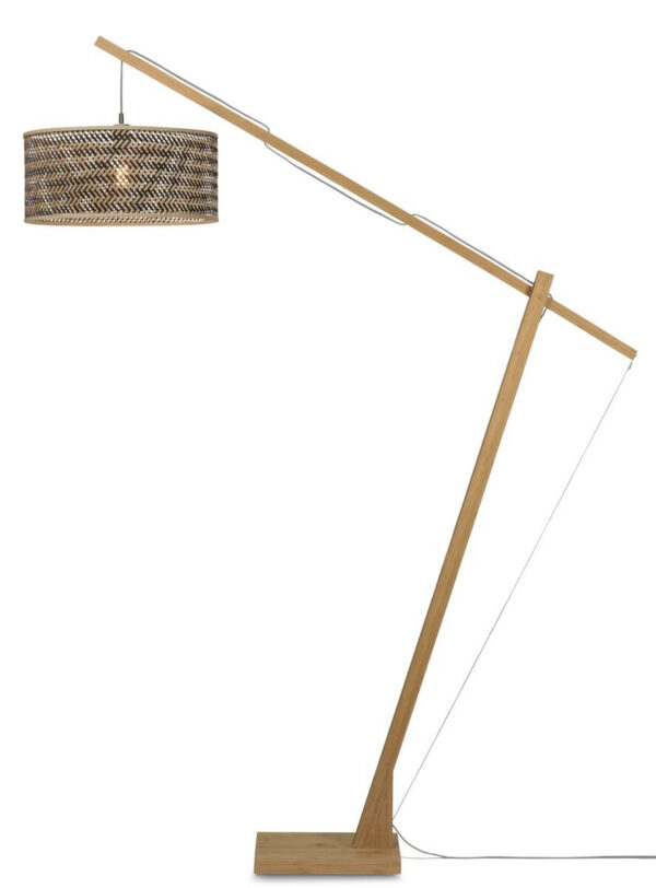 Lampadaire Java MB en bamboo au design naturel par Good & Mojo