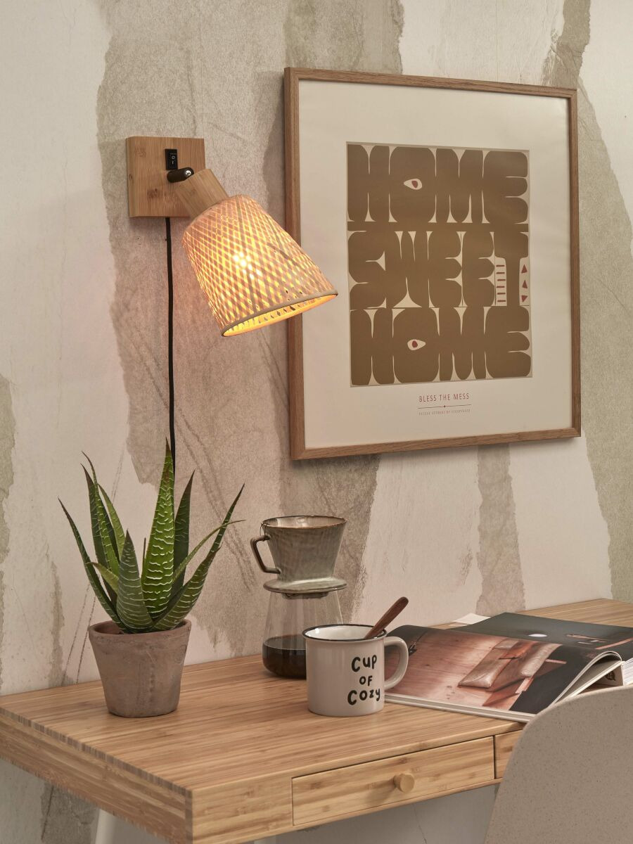 Applique Java en bamboo au design naturel par Good & Mojo Applique Java en bamboo au design naturel par Good & Mojo