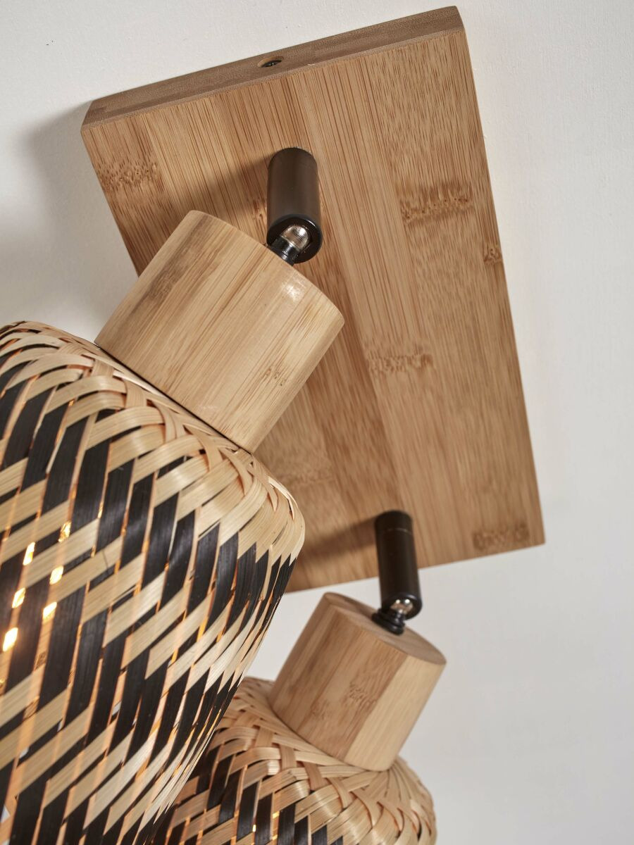 Plafonnier Java C2 en bamboo au design naturel par Good & Mojo Plafonnier Java C2 en bamboo au design naturel par Good & Mojo