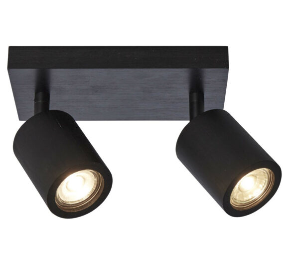 Plafonnier Java CS2 en bamboo au design naturel par Good & Mojo