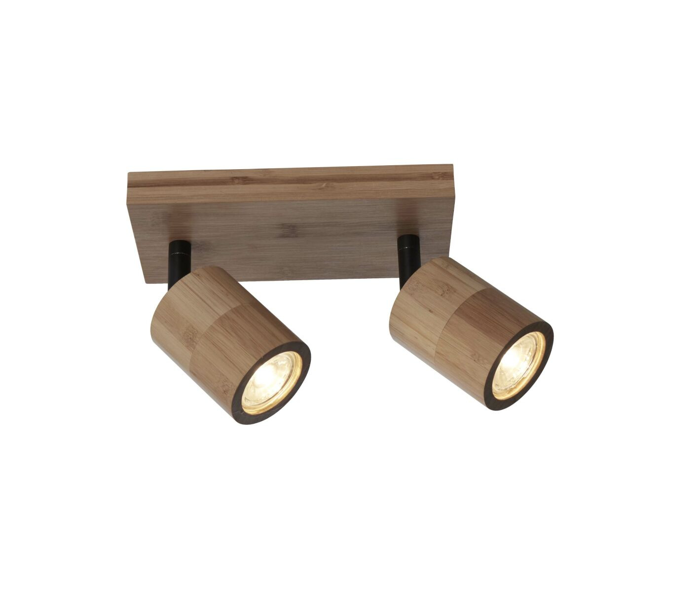 Plafonnier Java CS2 en bamboo au design naturel par Good & Mojo