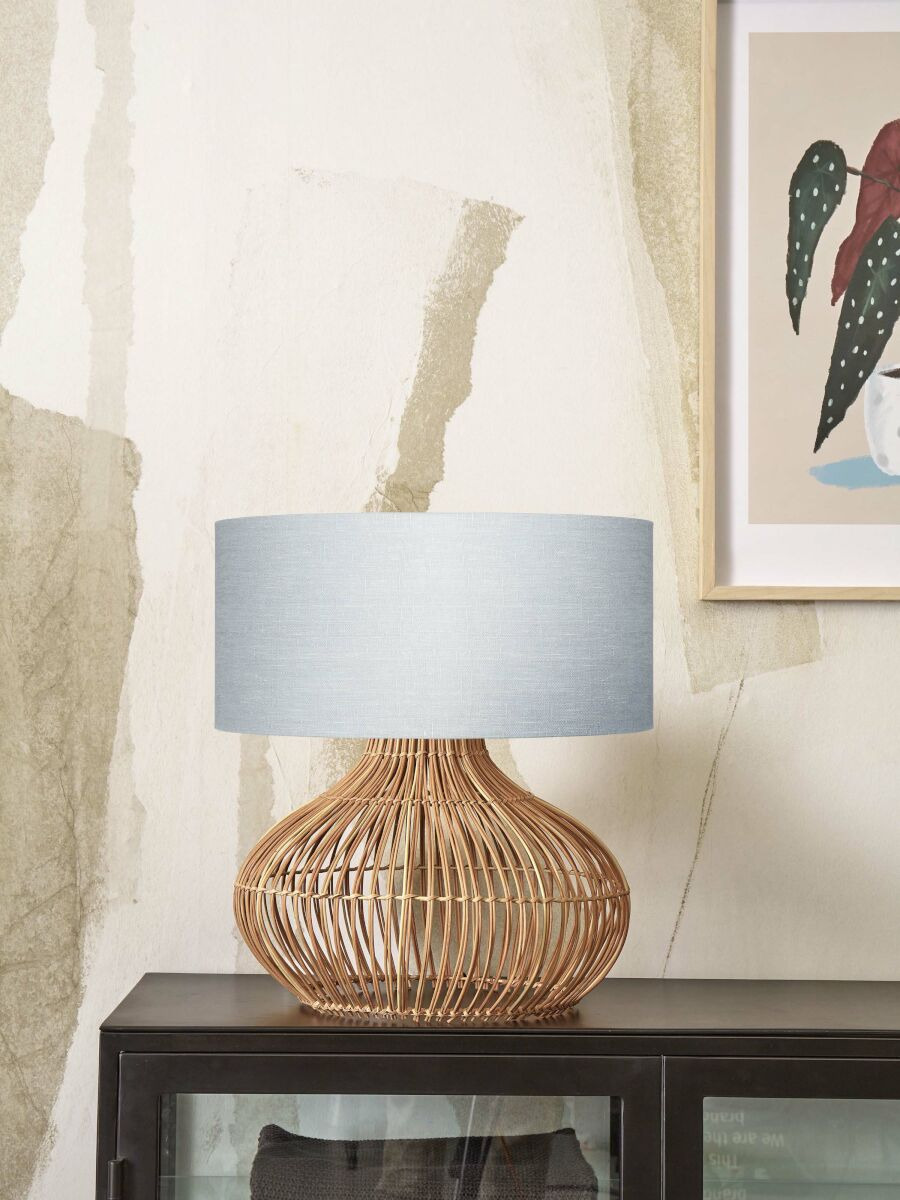 Lampe à poser Kalahari en rotin naturel au design naturel par Good & Mojo Lampe à poser Kalahari en rotin naturel au design naturel par Good & Mojo