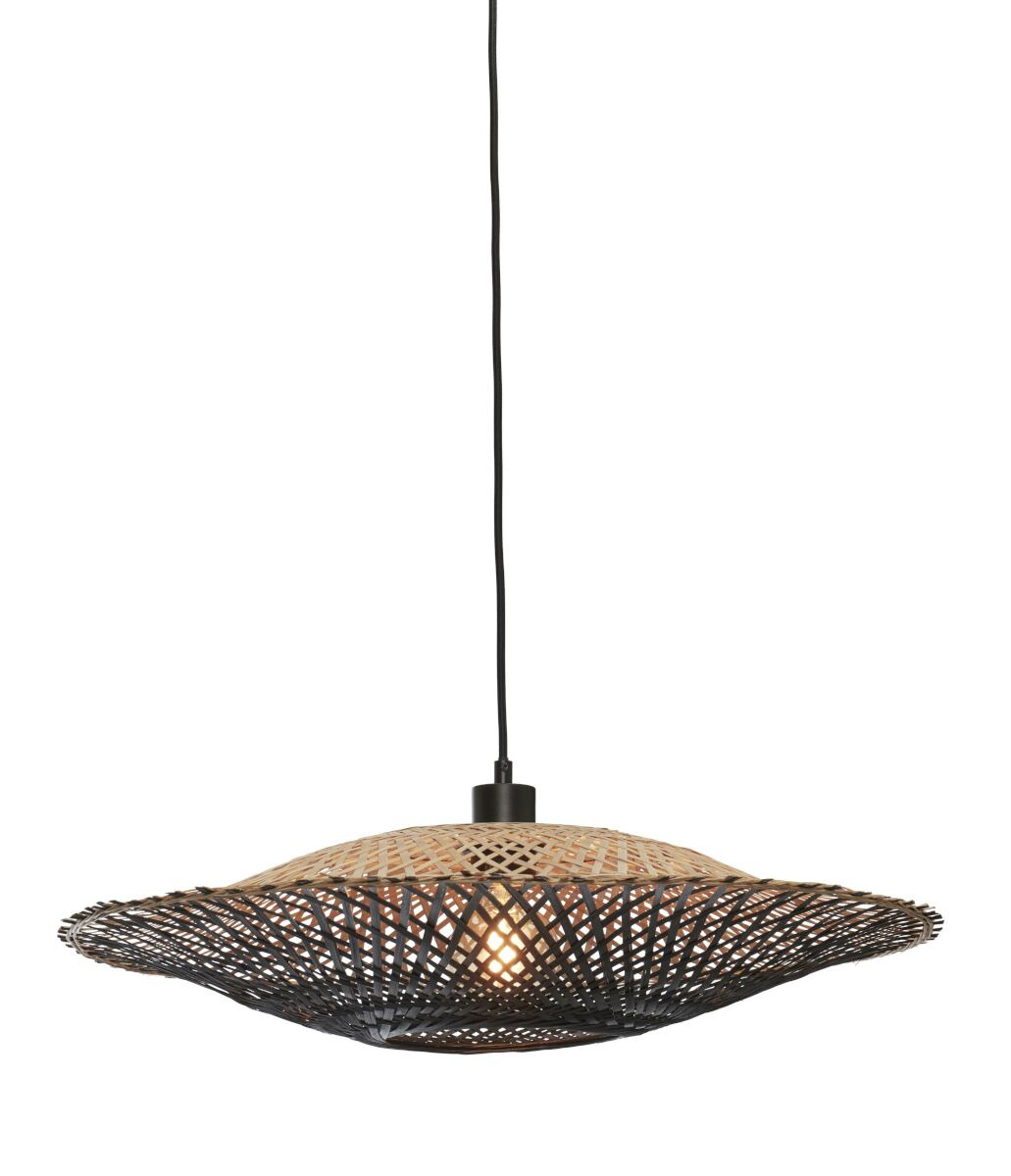 Suspension Kalimantan Flat Ø60cm en Bambou naturel au design naturel par Good & Mojo Suspension Kalimantan Flat Ø60cm en Bambou naturel au design naturel par Good & Mojo