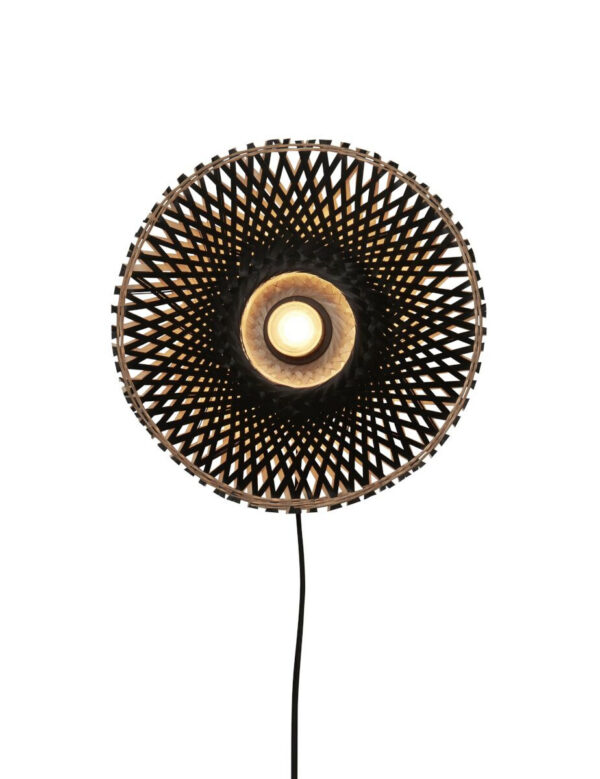 Applique Kalimantan XS en Bambou naturel au design naturel par Good & Mojo