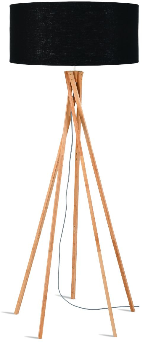 Lampadaire Kilimandjaro en bamboo au design naturel par Good & Mojo