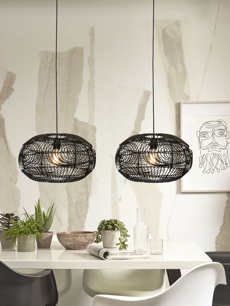 Suspension Madeira en rotin naturel au design naturel par Good & Mojo Suspension Madeira en rotin naturel au design naturel par Good & Mojo