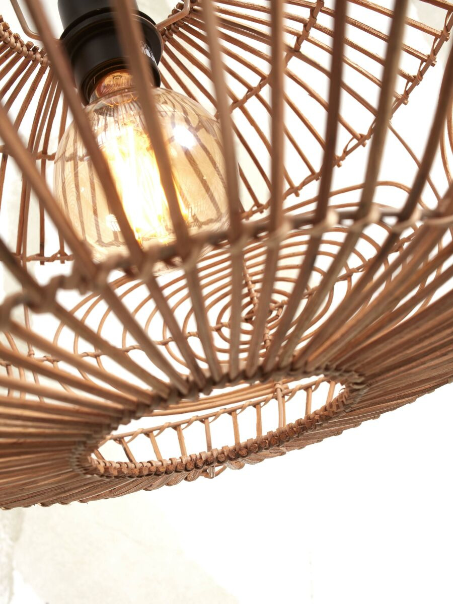Plafonnier Madeira en rotin naturel au design naturel par Good & Mojo Plafonnier Madeira en rotin naturel au design naturel par Good & Mojo