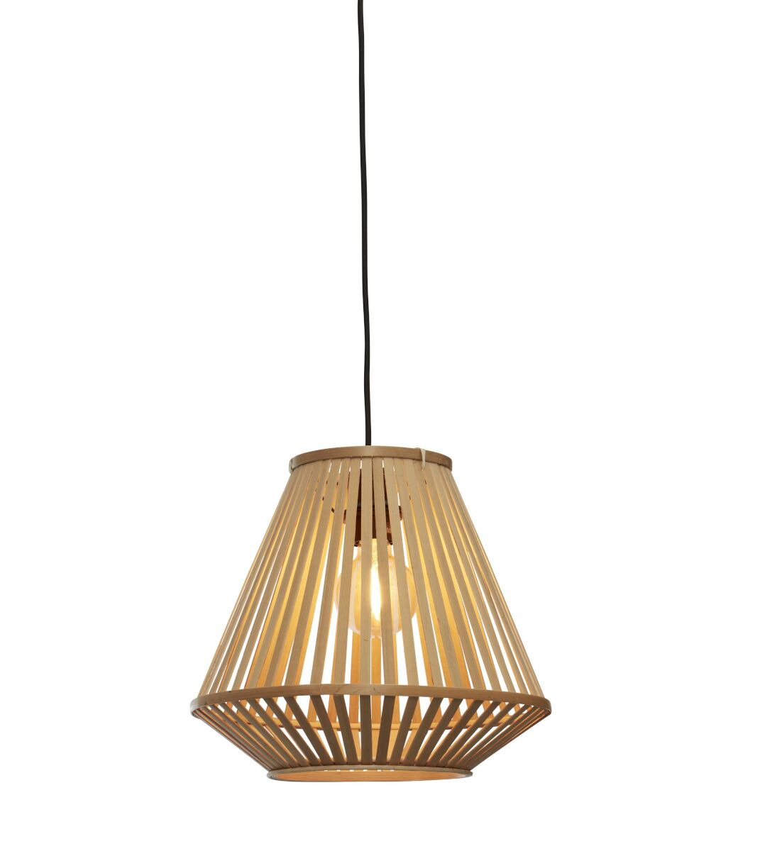 Suspension Merapi en bambou naturel au design naturel par Good & Mojo Suspension Merapi en bambou naturel au design naturel par Good & Mojo