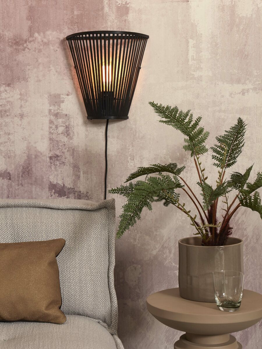 Applique Merapi en bambou naturel au design naturel par Good & Mojo Applique Merapi en bambou naturel au design naturel par Good & Mojo