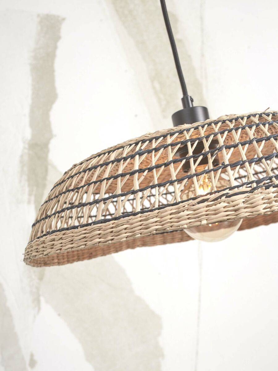 Suspension Pantanal en jonc de mer au design naturel par Good & Mojo Suspension Pantanal en jonc de mer au design naturel par Good & Mojo