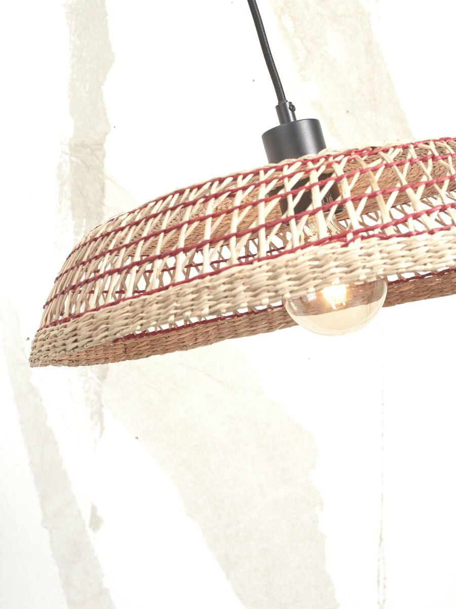 Suspension Pantanal en jonc de mer au design naturel par Good & Mojo Suspension Pantanal en jonc de mer au design naturel par Good & Mojo