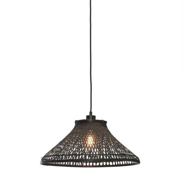 Luminaire bambou : suspensions et lampes en bambou naturel Suspension Tahiti en bamboo au design naturel par Good & Mojo