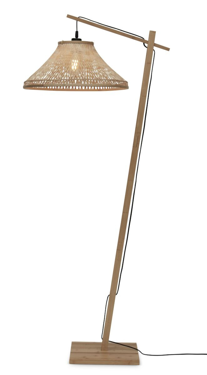 Lampadaire Tahiti en bamboo au design naturel par Good & Mojo