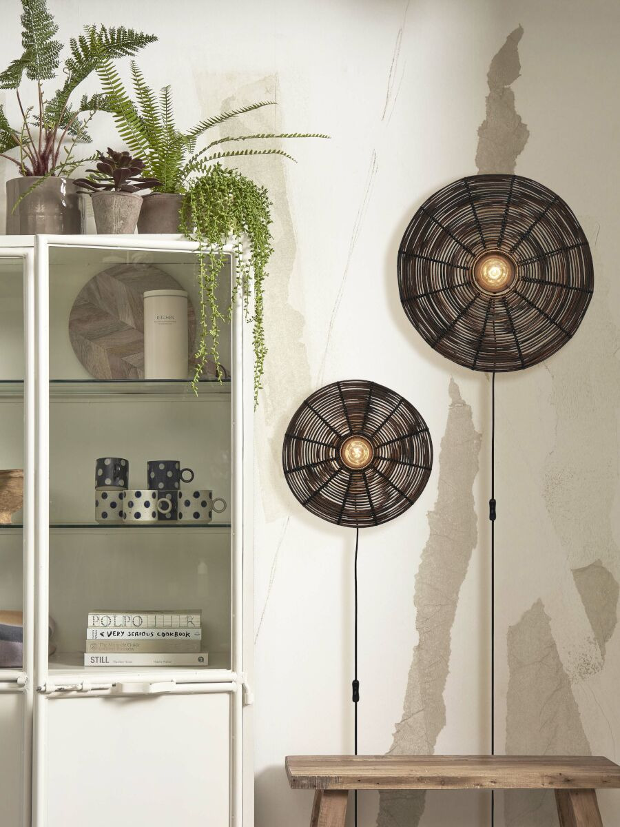 Applique Tanami en rotin naturel au design naturel par Good & Mojo Applique Tanami en rotin naturel au design naturel par Good & Mojo