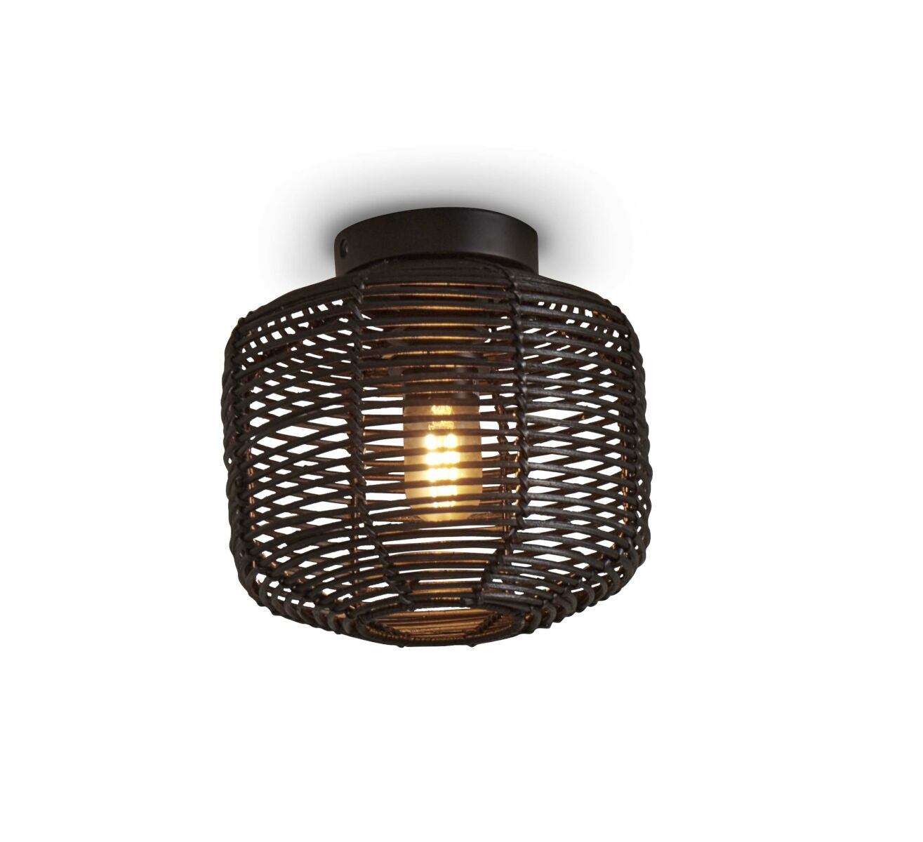 Plafonnier Tanami en rotin naturel au design naturel par Good & Mojo